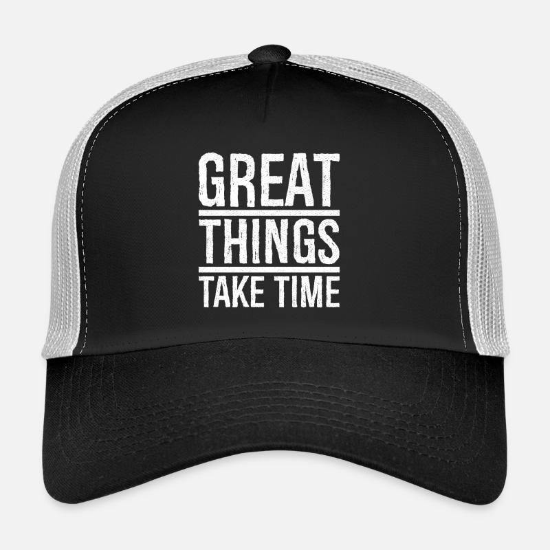 Großes braucht Zeit Trucker Cap