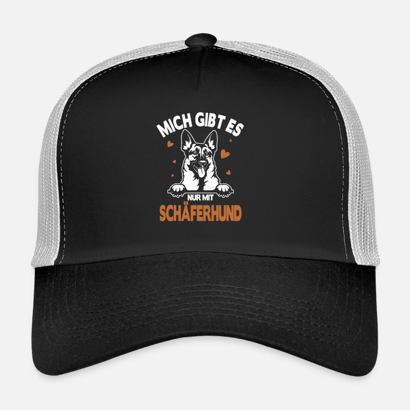 Schäferhund Geschenke Hund Frauchen Gassi Trucker Cap