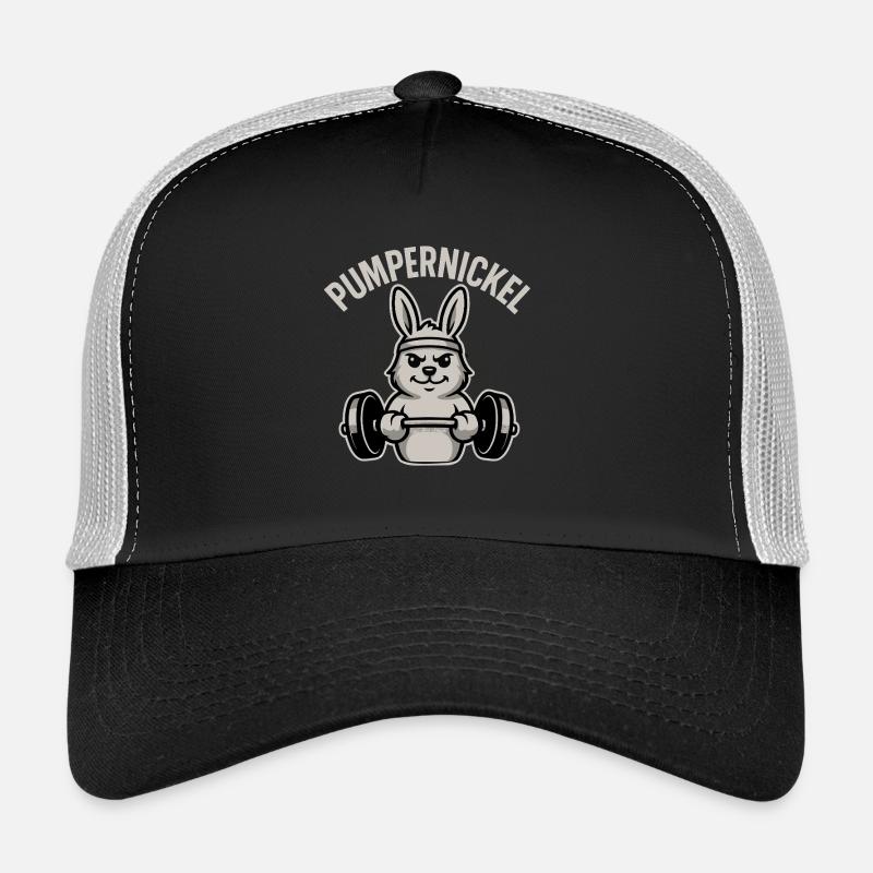 Pumpernickel - Trucker Cap - Schwarz/Steingrau