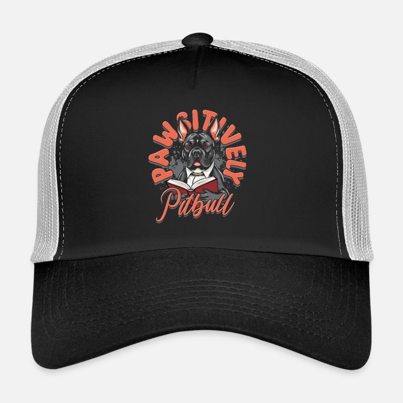 Pitbull Pitbulls Pattsitive Pitbull Casquette trucker 