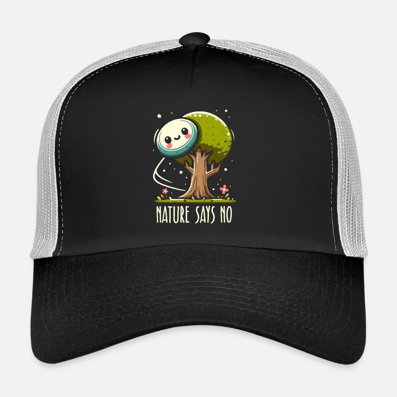 Nature Says No | Disc Golf Tree Frustration Throw Trucker Cap