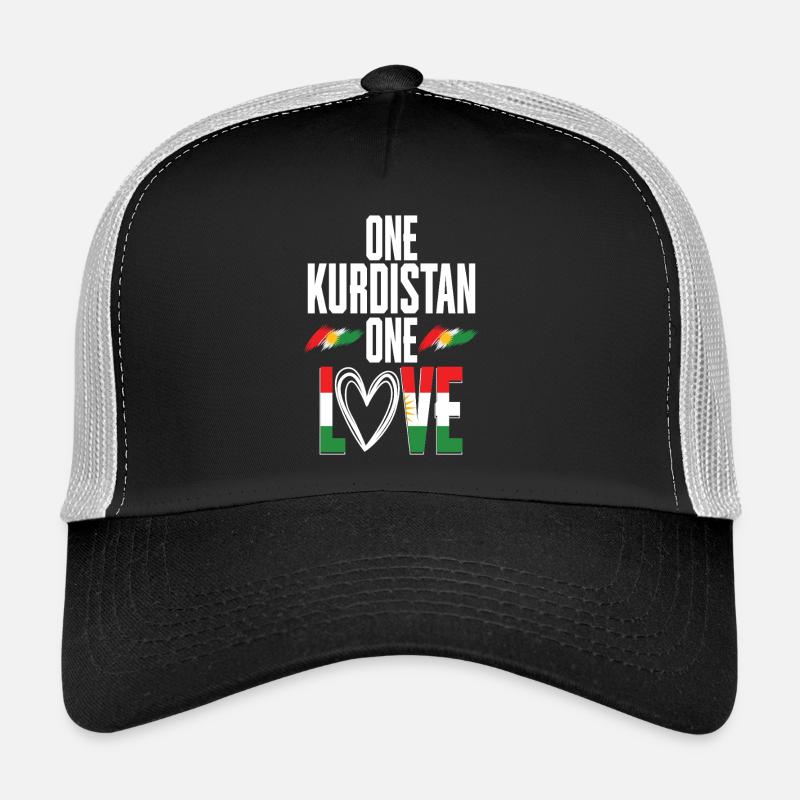 Kurdistan Kurdes Kurdes Casquette trucker 