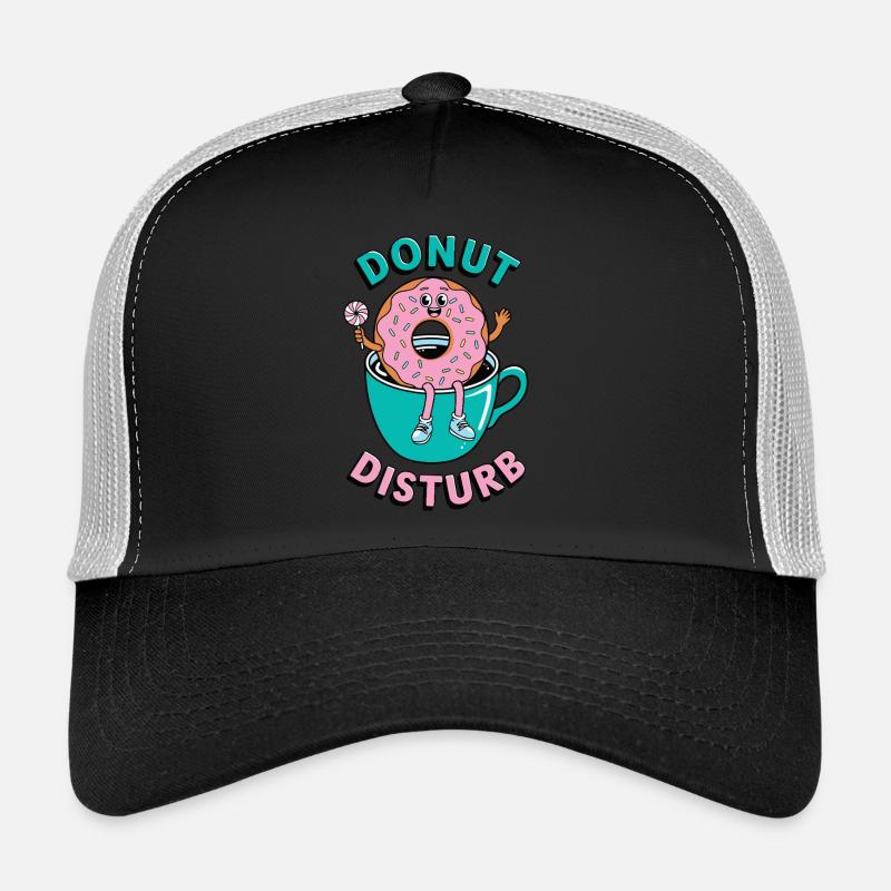 Donut Disturb Coffee and Doughnut Trucker Cap