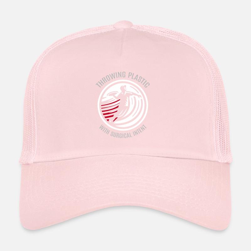 Lancer chirurgical | Ligne de précision pour le disc golf Casquette trucker 