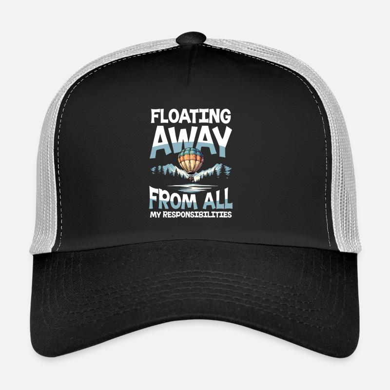 Float into the clouds and forget all your worries Trucker Cap