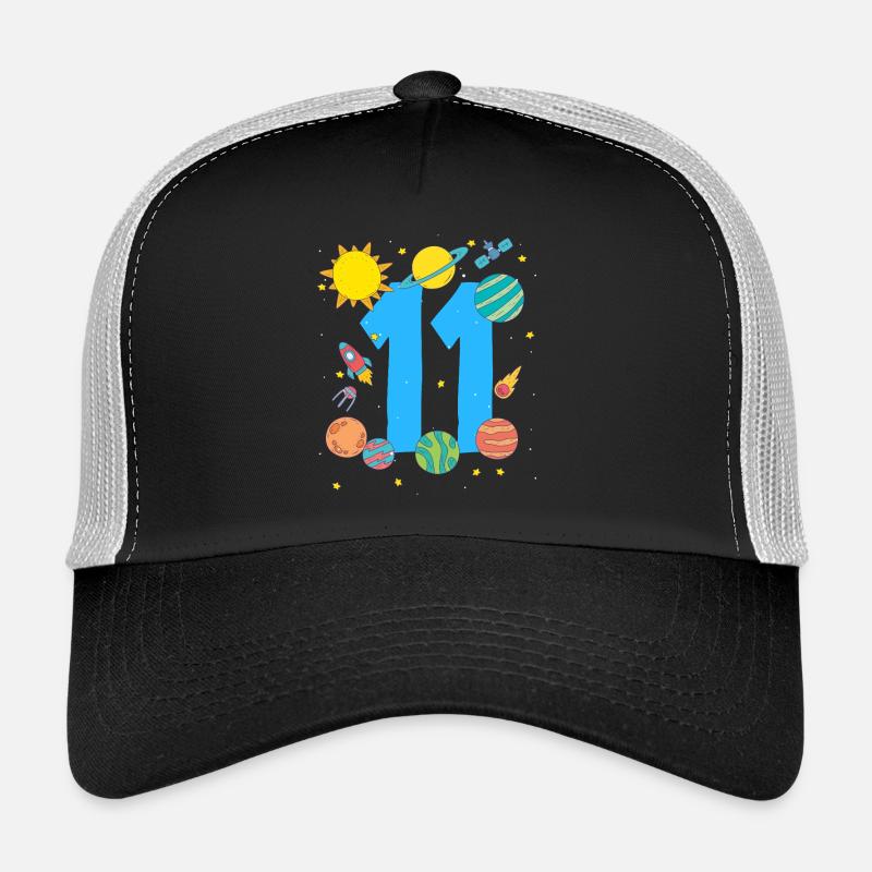Space adventure for 11-year-old explorers Trucker Cap