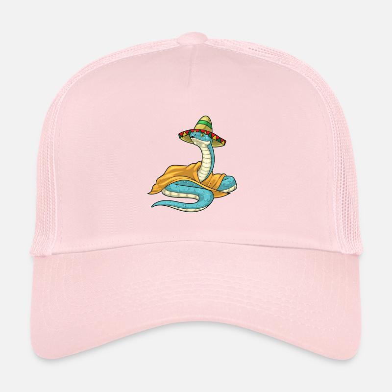 Snake Sombrero Trucker Cap