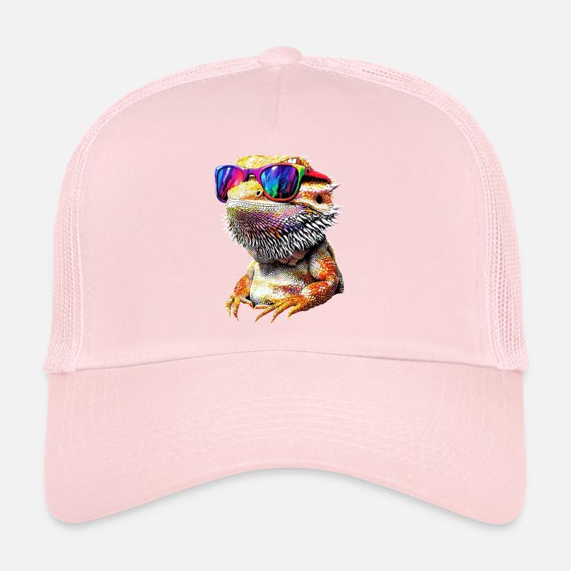 Bearded Dragon Lizard Bearded Dragon Cute Bearded Dragons Trucker Cap