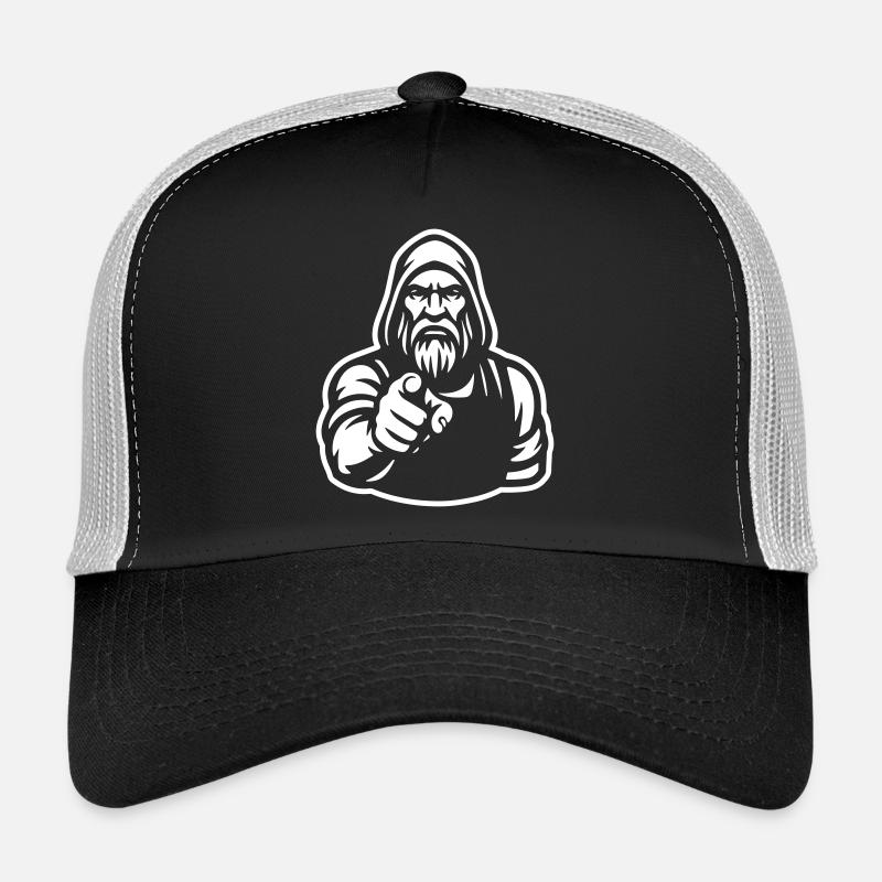 Viking Warrior pointin - du ich will dich. Trucker Cap