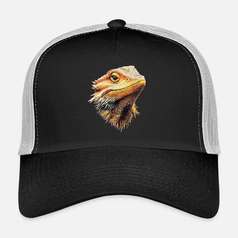 Bearded Dragon Lizard Bearded Dragon Cute Bearded Dragons Trucker Cap