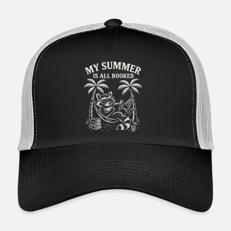 My Summer Is Fully Booked - Book Lovers Trucker Cap