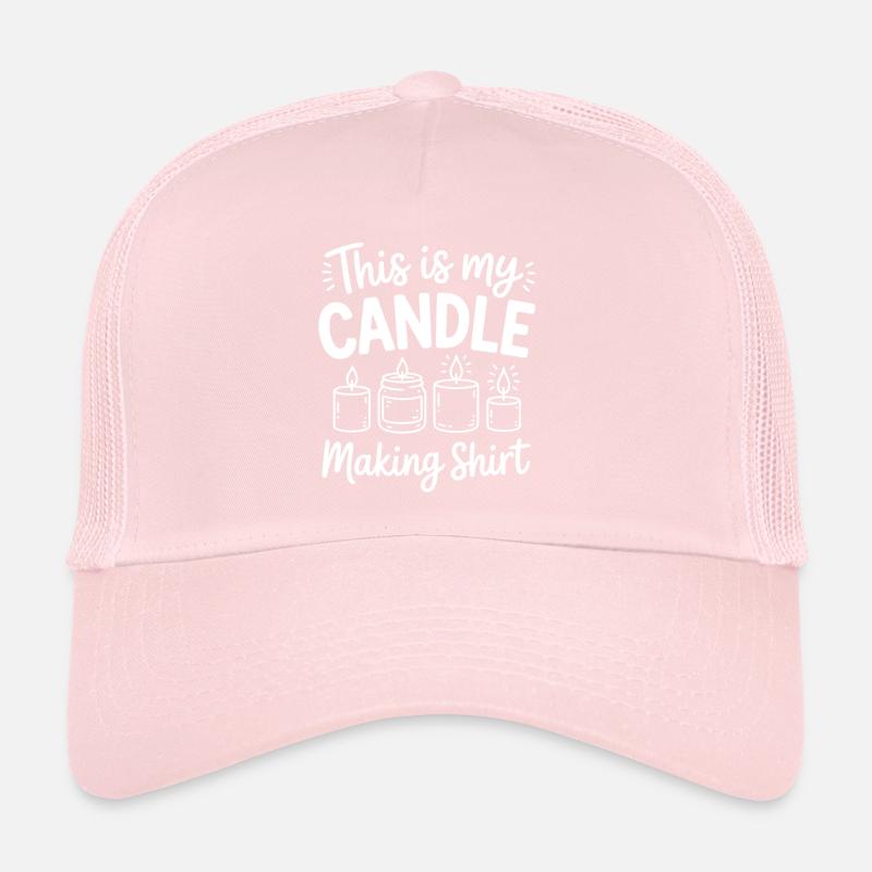 Funny candle maker saying Trucker Cap