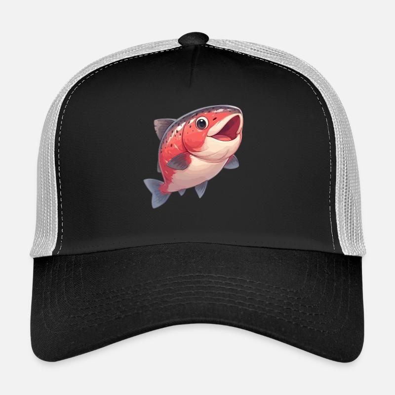 Saumon Saumon Casquette trucker 