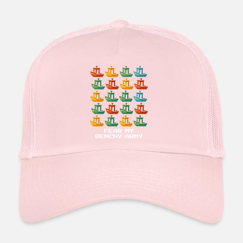 Benchy Army | 3D Printing Test Model Calibration Trucker Cap