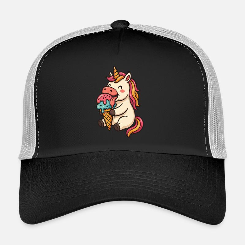 Einhorn Eis Unicorn Geschenk Design Trucker Cap