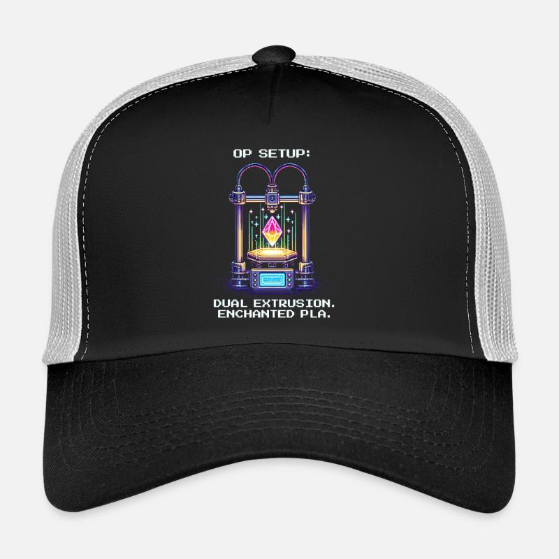 Dual Extrusion Setup | PLA 3D-Druck Kalibrierung Trucker Cap