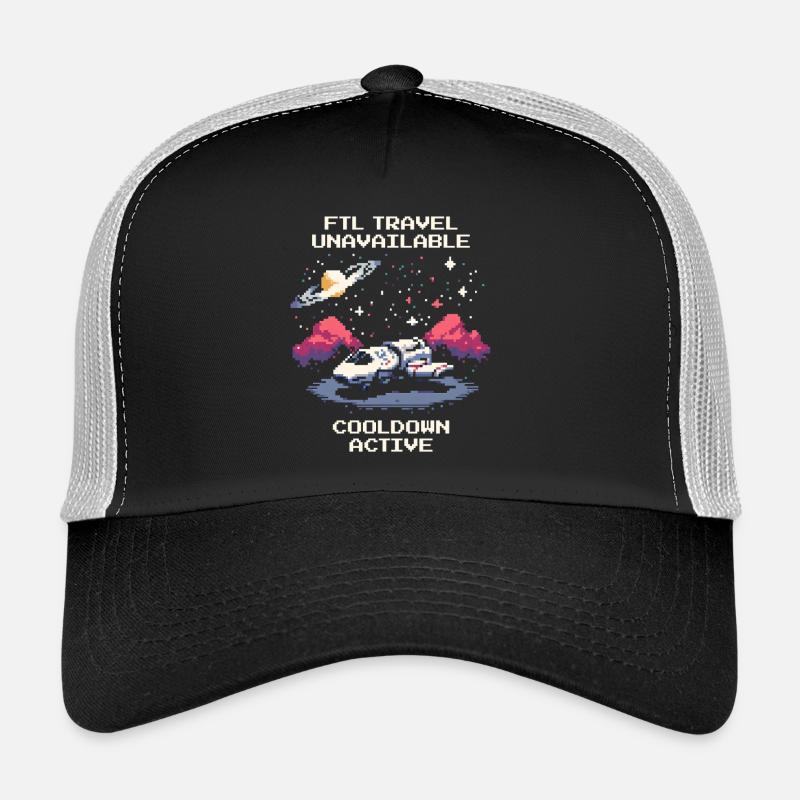 Voyage FTL | Une astronomie plus rapide que la lumière Casquette trucker 