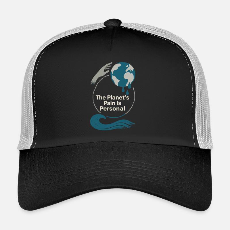 Climate Change Anxiety Gen Z Eco Stress Doomscroll Trucker Cap