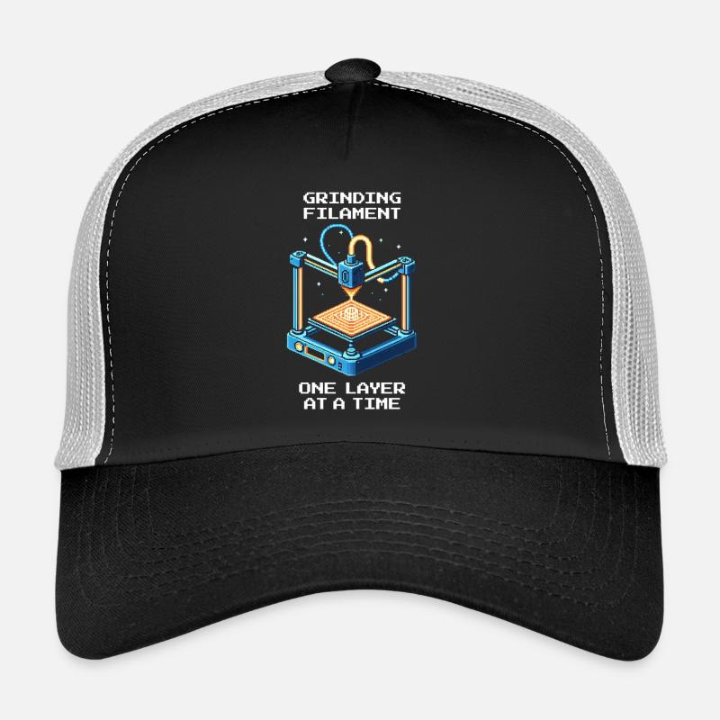 Filament couche par couche | Qualité d’impression 3D Casquette trucker 