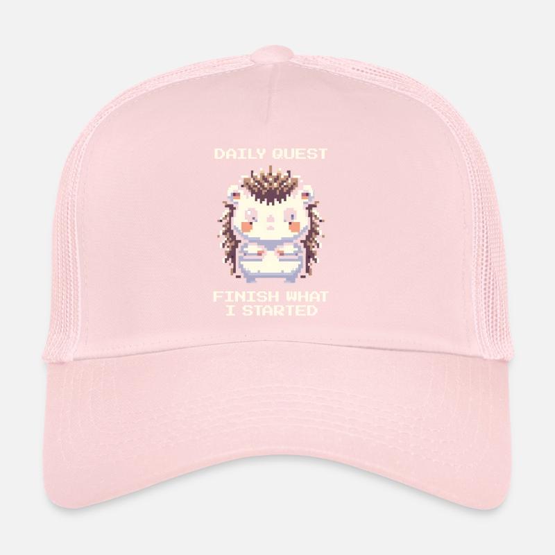 Daily Quest: Finish | ADHD Tasks Trucker Cap