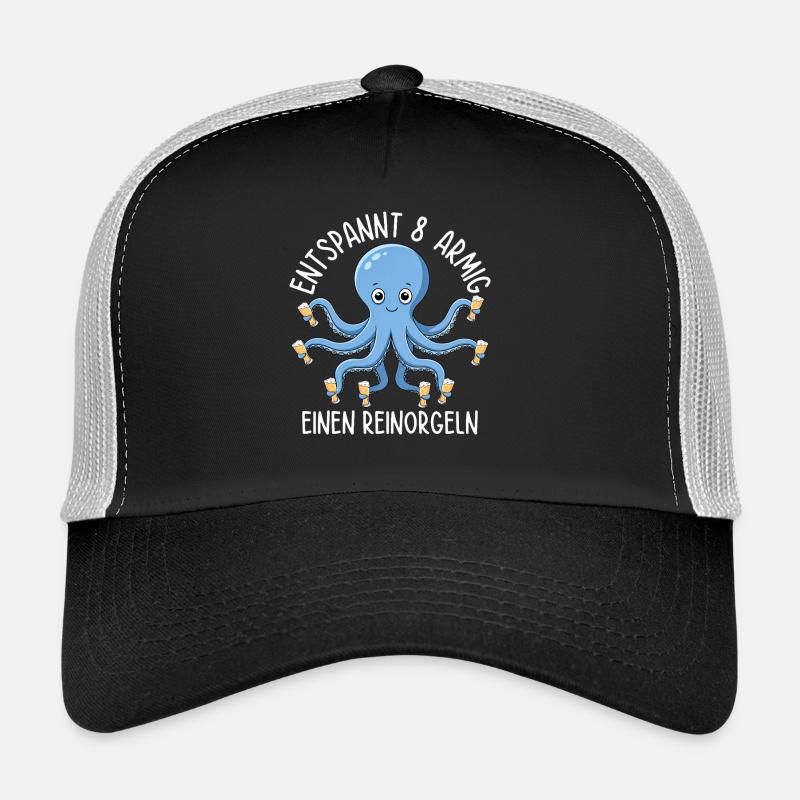 Entspannt 8 Armig Einen Reinorgeln Trucker Cap