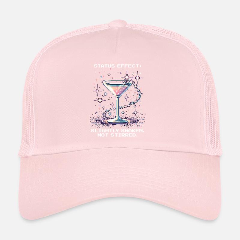 Statut : Légèrement ébranlé | Cocktails approuvés par Bond Casquette trucker 