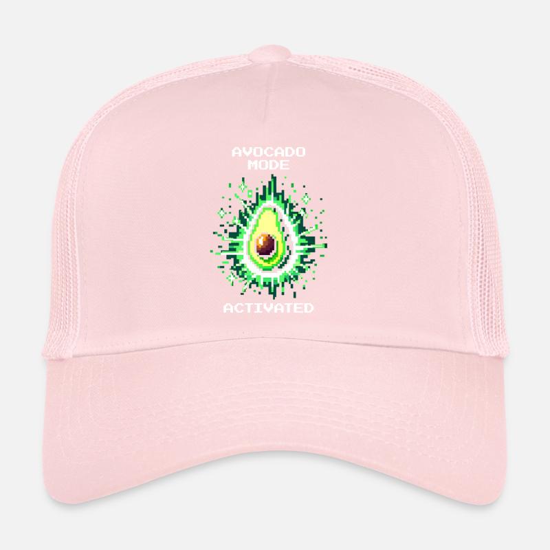 Avocado Mode Activated | Fruit power in pixel style Trucker Cap