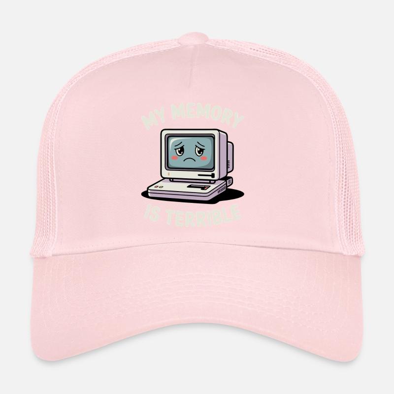 Ma mémoire est terrible Drôle d’ordinateur Drôle de codage Casquette trucker 