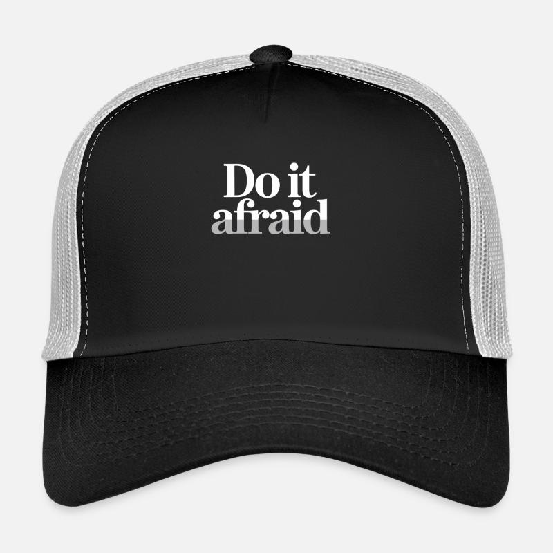 Fais-le Peur Courage Développement Motivation Casquette trucker 