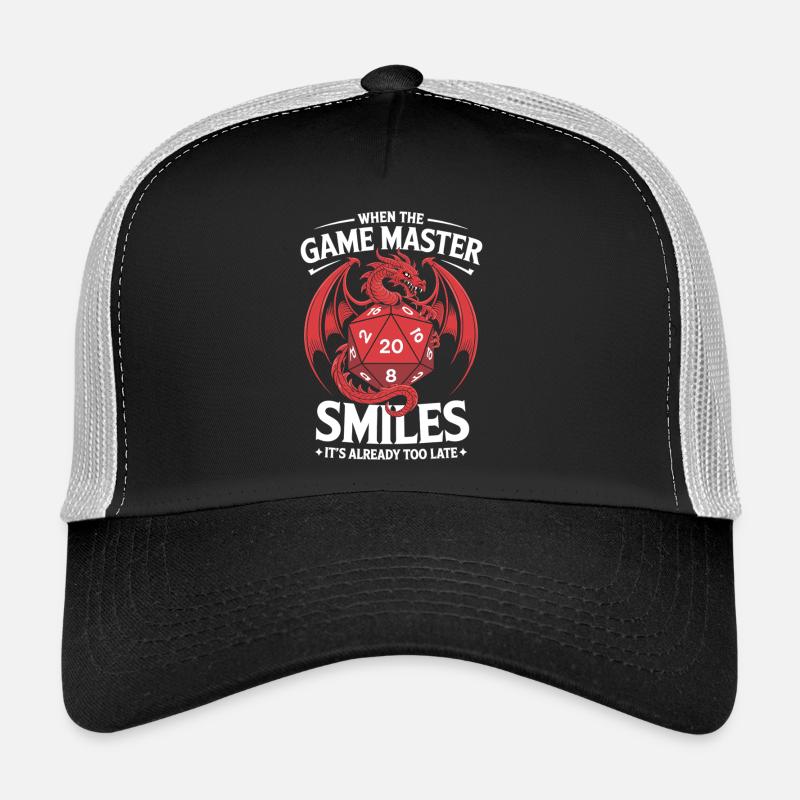 When the Gamemaster Smiles – It's Already Too Late Trucker Cap