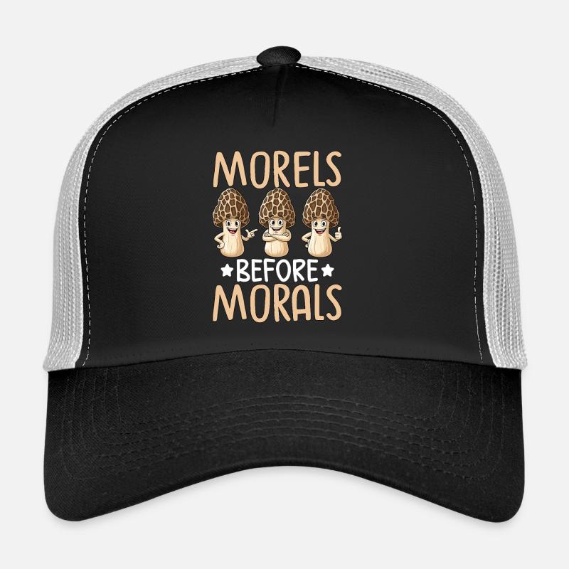 Morels Before Morals Trucker Cap