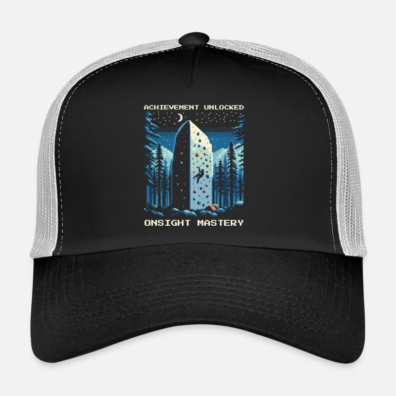 Onsight Mastery | Bouldern Pixel Art Trucker Cap