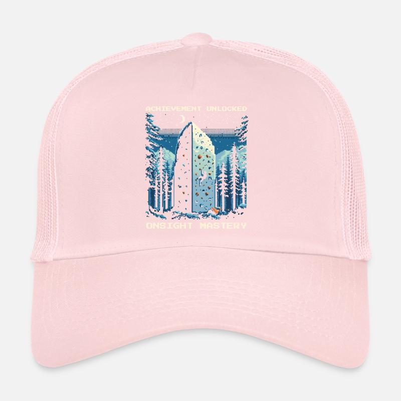 Onsight Mastery | Bouldern Pixel Art Trucker Cap