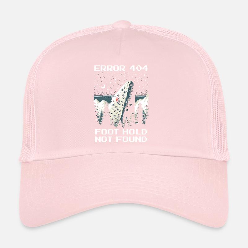 Manque d’ancrage | Technique du pied Pixel Art de bloc Casquette trucker 