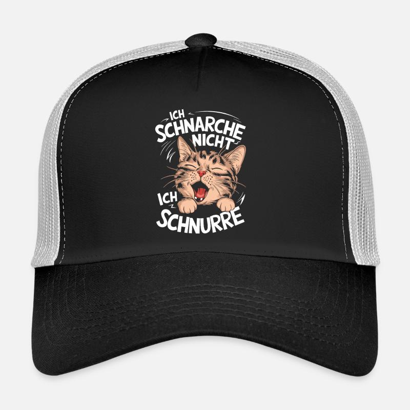Je ne ronfle pas, je ronronne - Drôles de chats Casquette trucker 