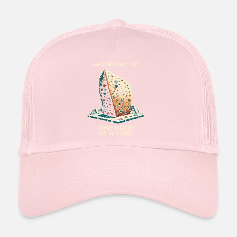 XP Grind : poignée par poignée | Bloc Pixel Art Casquette trucker 