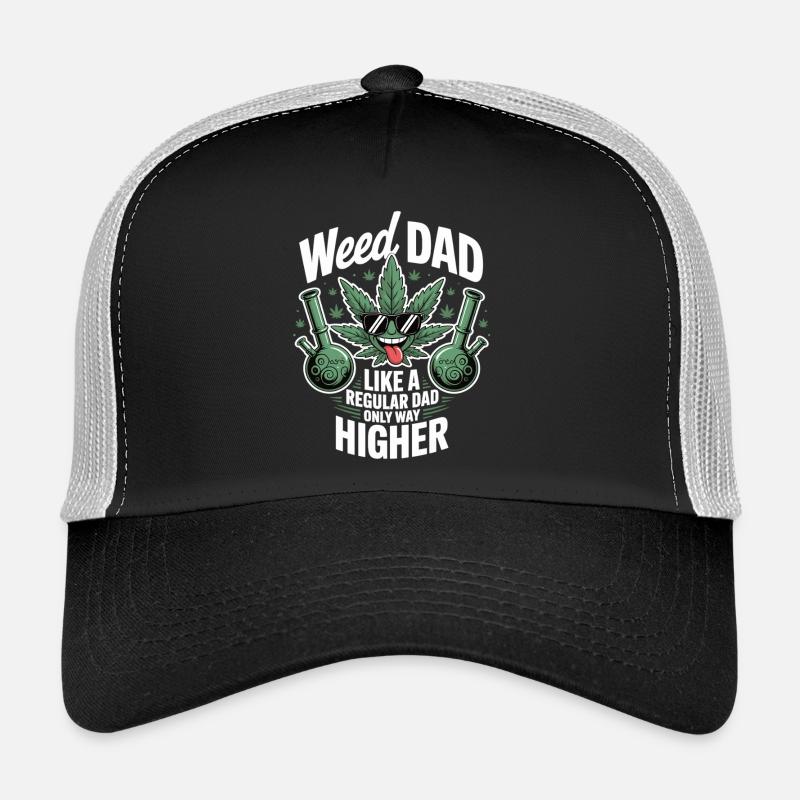 Idée cadeau pour papa de l’herbe Casquette trucker 