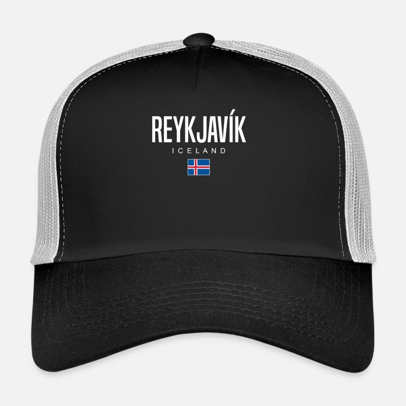 Île de Reykjavík Casquette trucker 