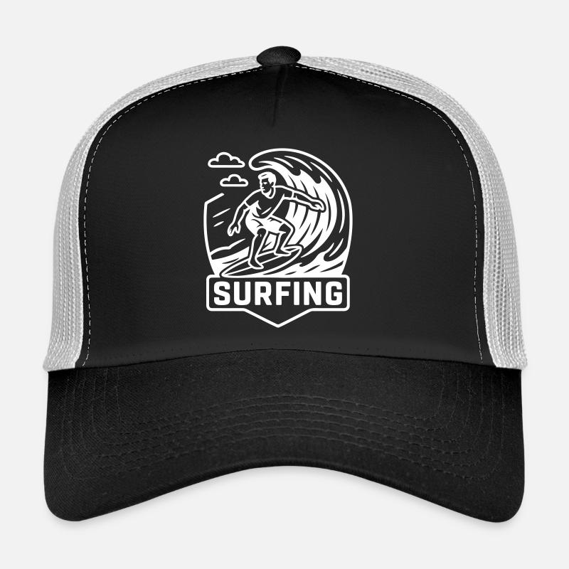 Surfeur Logo Surfeur Casquette trucker 