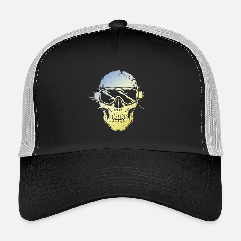 Ski Lunettes de ski Skeleton Casquette trucker 