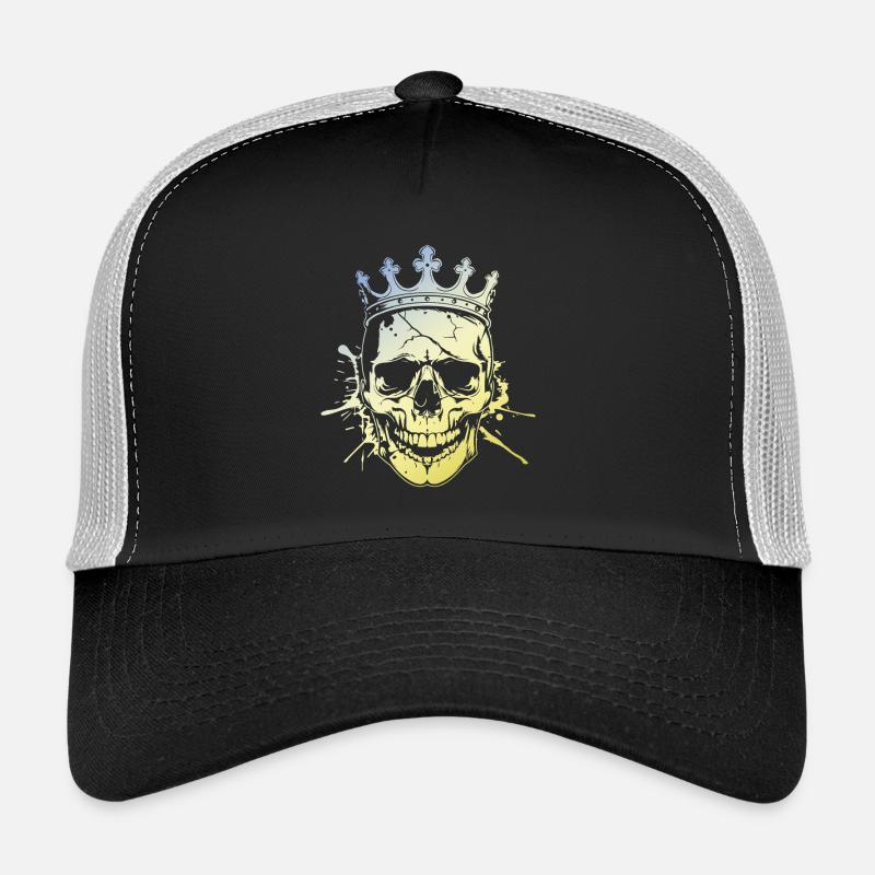 Crâne de roi Casquette trucker 