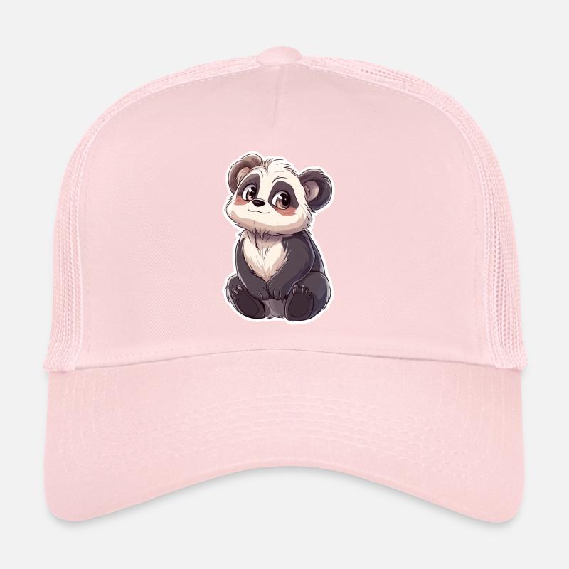 Ours panda mignon – Cadeau pour les enfants Casquette trucker 