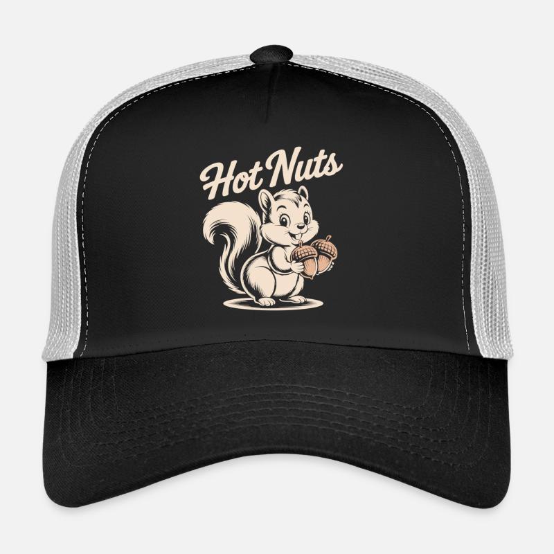 Freches Eichhörnchen - Hot Nuts Shirt Trucker Cap