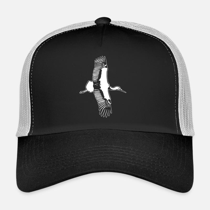 Majestät der Lüfte - Trucker Cap - Schwarz/Steingrau