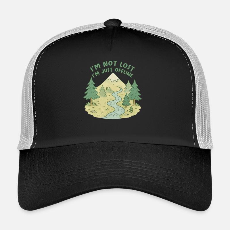 I'm not lost, I'm just offline Trucker Cap
