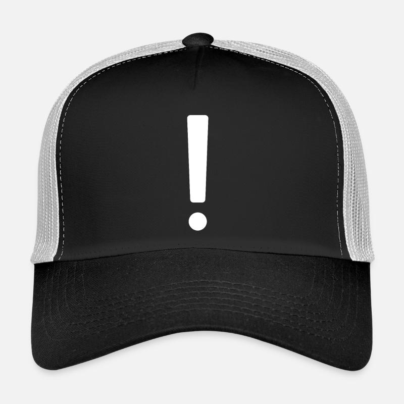 exclamation mark symbol punctuation mark Trucker Cap