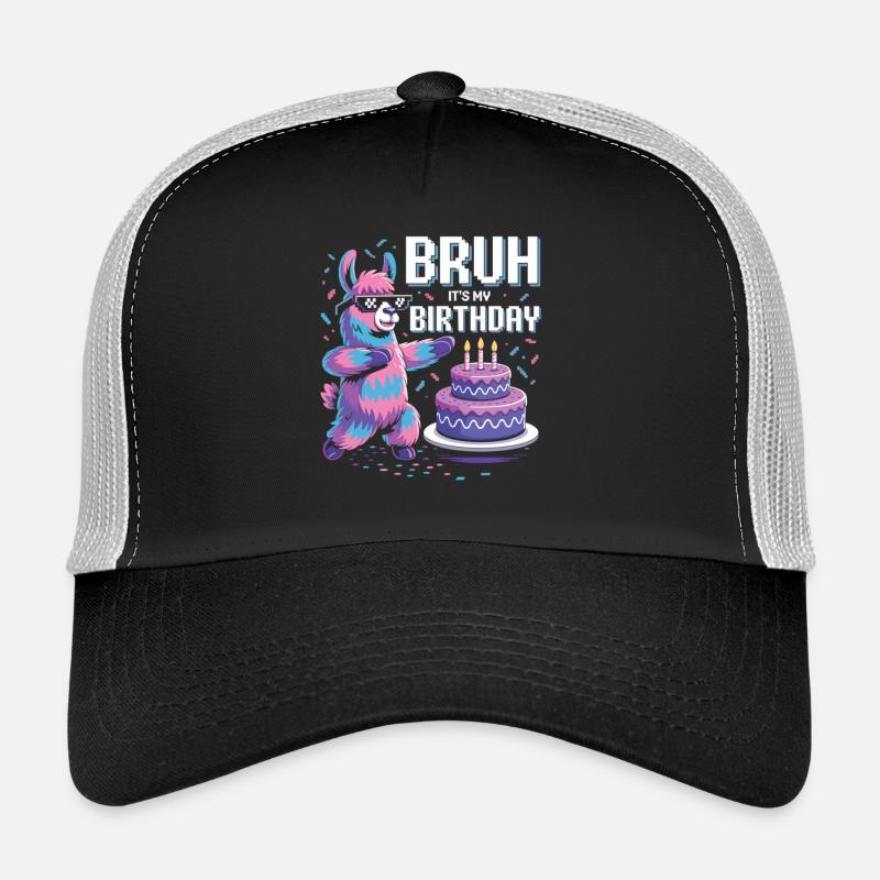 Lama Geburtstag Party Trucker Cap