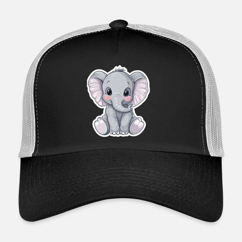 Éléphant Casquette trucker 