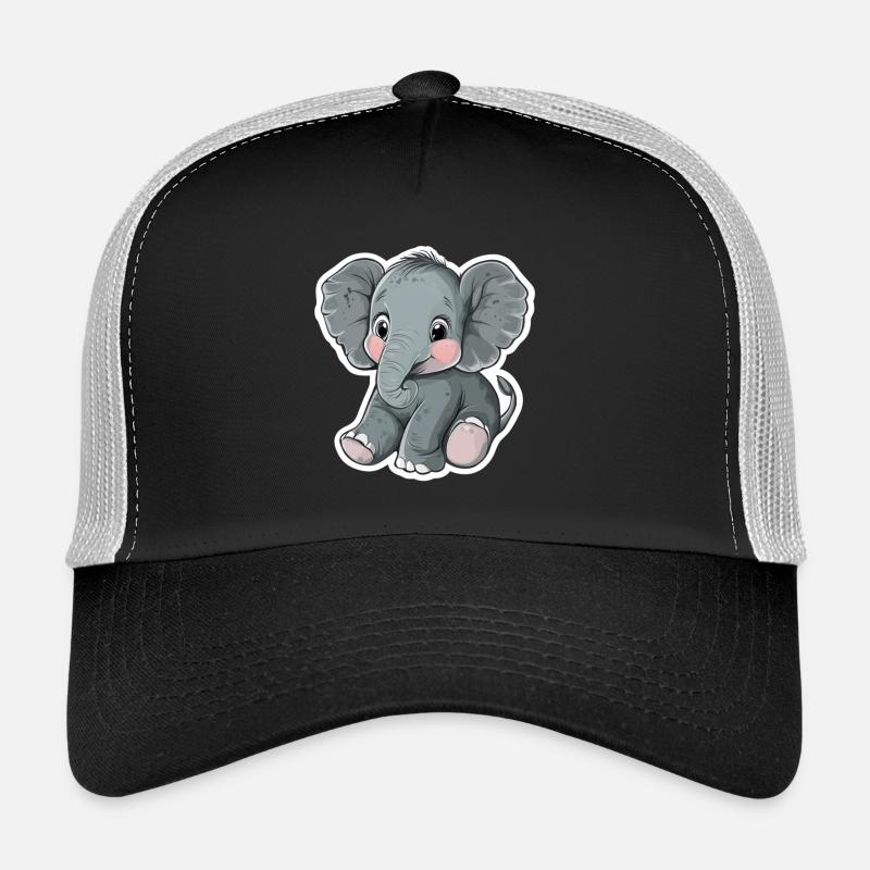 Éléphant Casquette trucker 