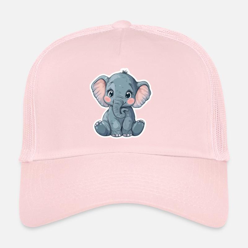 Éléphant Casquette trucker 